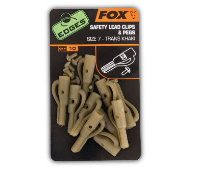 Fox Edges Slik Lead Clips & Pegs