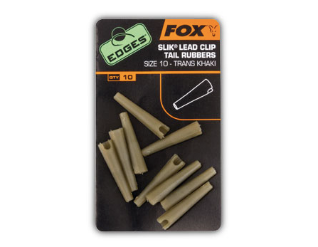 Fox Edges Lead Clip Tail Rubbers