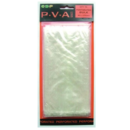 ESP PVA Bags (QTY15, Bulk, Perforated - 85x175mm)