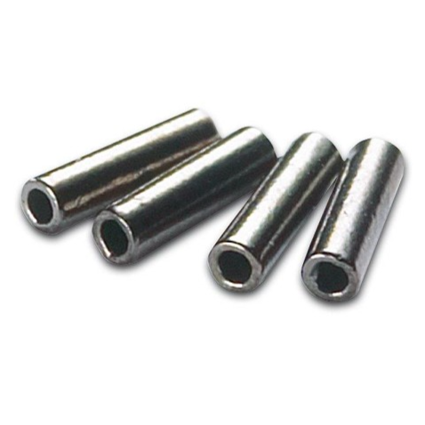 Black Single Crimps 1.6mm per 50